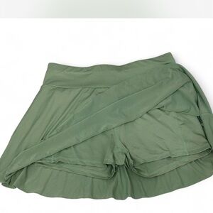 Green Athletic Skort